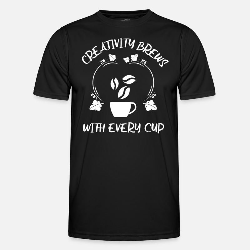 Coffee Espresso Coffee - Men's Functional T-Shirt - black