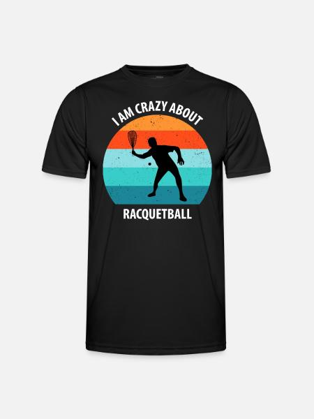 Racqueetball - Men's Functional T-Shirt - black