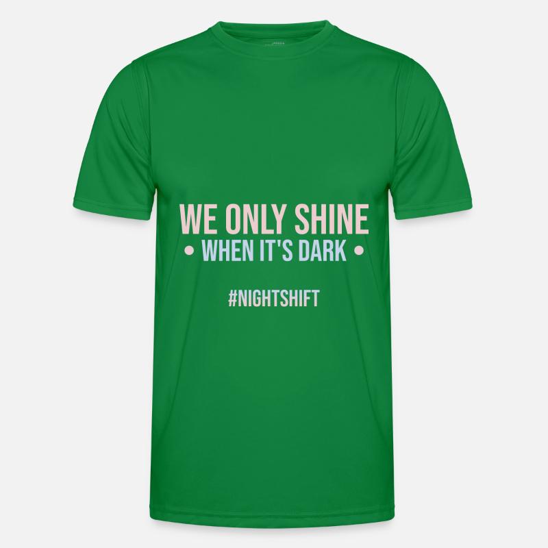 Nachtschicht Männer Funktions-T-Shirt