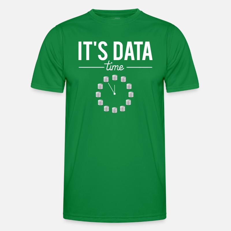 It's Data Time Data Scientist Data Engineer T-shirt sport Homme