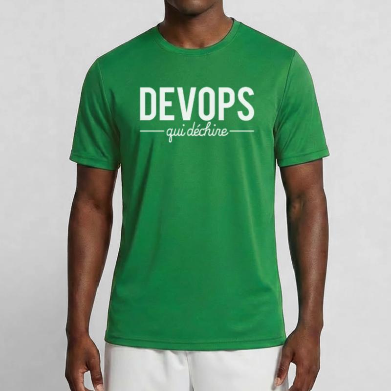 Devops Qui Déchire Meilleur Devops Métier Code T-shirt sport Homme