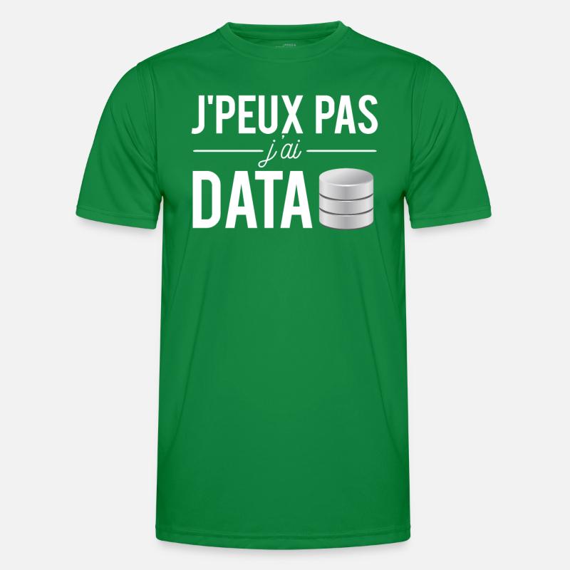 J'Peux Pas J'ai Data Scientist Data Engineer T-shirt sport Homme