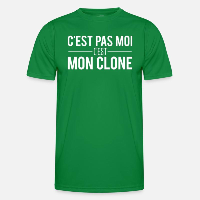 C'est pas moi c'est mon clone travail boulot T-shirt sport Homme