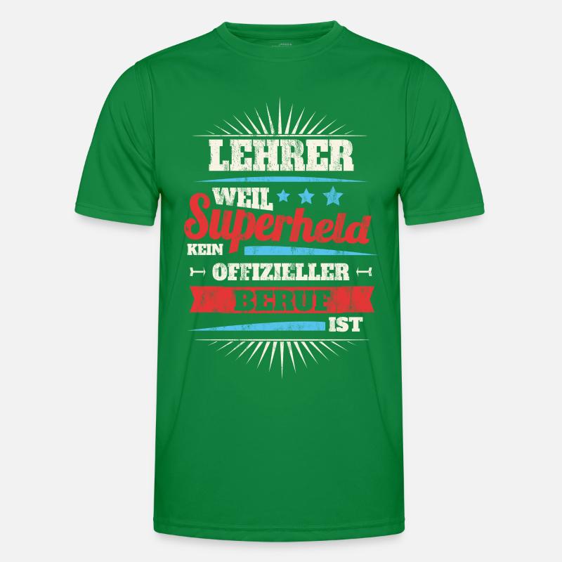 lehrer Männer Funktions-T-Shirt