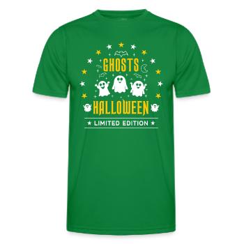Halloween - T-shirt sport Homme - vert - Devant - AI Model Male 178 dark (178cm)