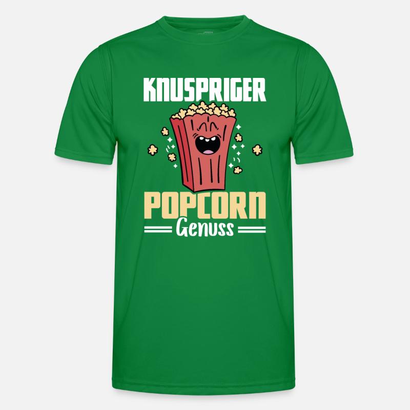 Crispy Popcorn Delight - Popcorn Machine Men's Functional T-Shirt