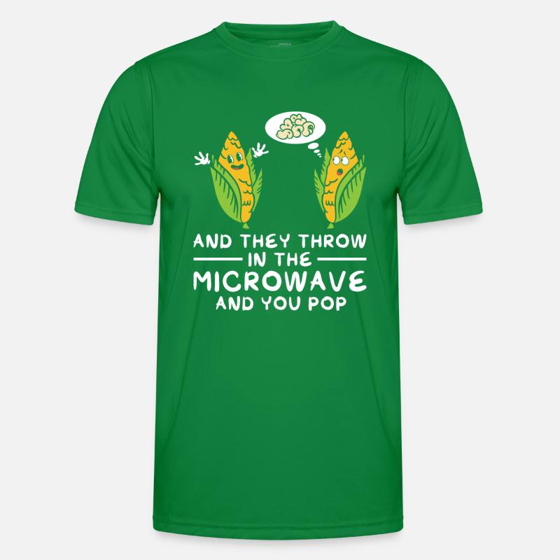 Popcorn Blague Anime Pop-corn Kawaii Pop-corn Popcorn T-shirt sport Homme