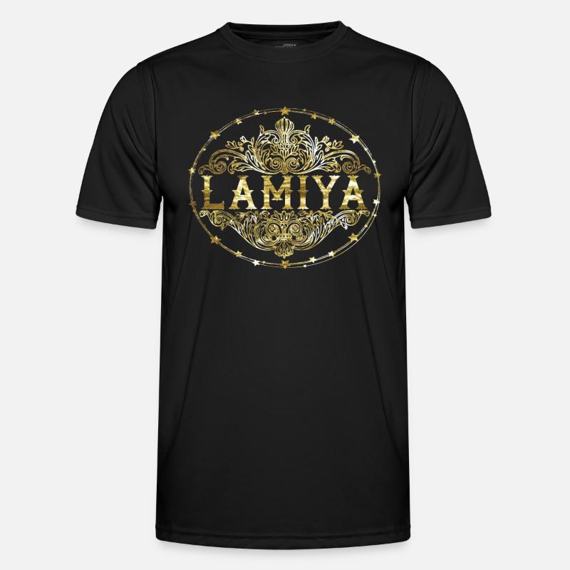 Lamiya - Men's Functional T-Shirt - black