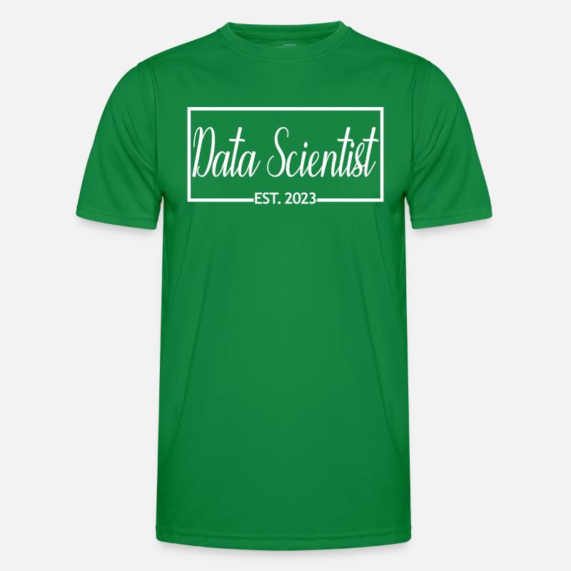 Data Scientist Est. 2023 Abschluss Data Scientist Männer Funktions-T-Shirt