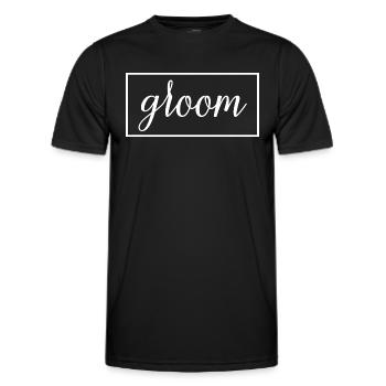 Groom - Husband To Be Wedding Party Engagement - Men's Functional T-Shirt - black - Front - AI Model Male 178 dark (178cm)