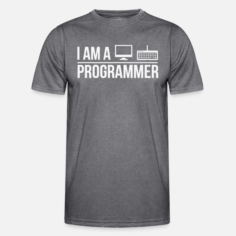 Ich bin ein Programmierer Design Männer Funktions-T-Shirt