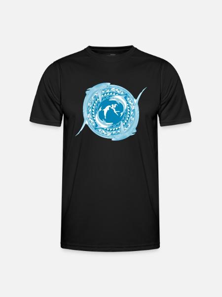 Daughter of Poseidon - Men's Functional T-Shirt - black