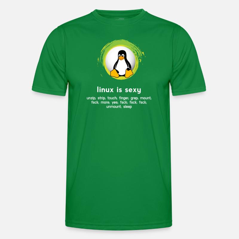 Computer System Penguin Nerd pc inside code admin T-shirt sport Homme