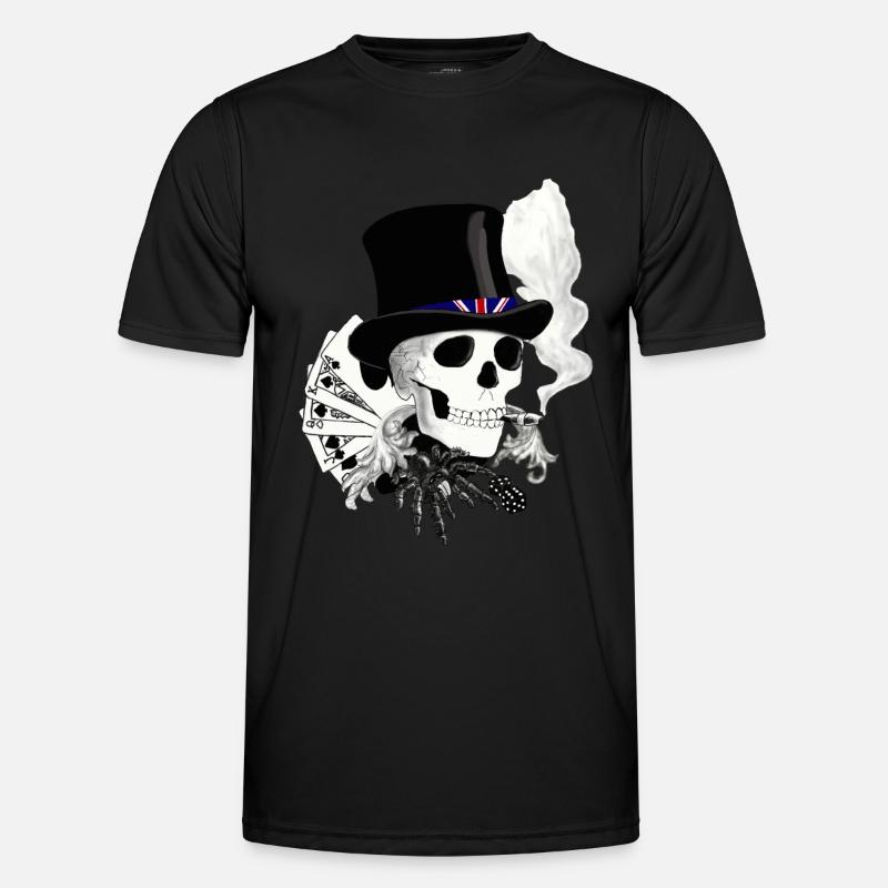 skull England Men's Functional T-Shirt