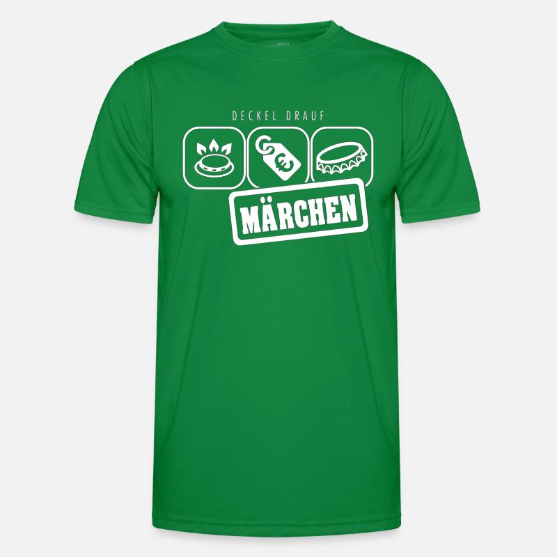Gaspreis Deckel Märchen Männer Funktions-T-Shirt
