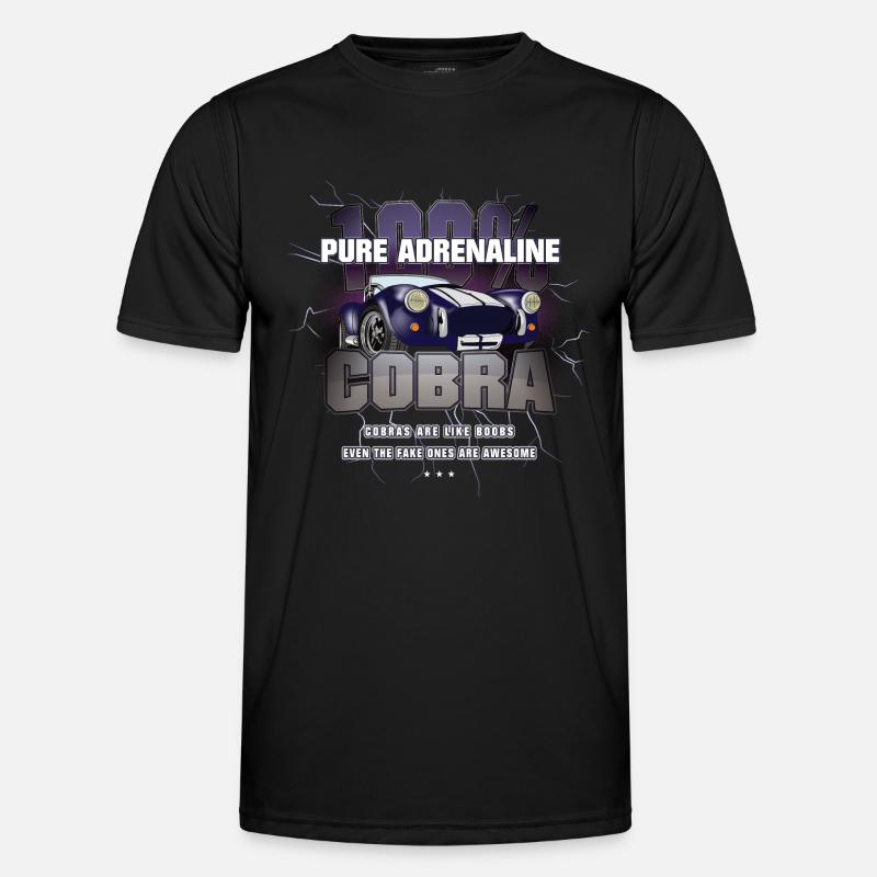 Pures Adrenalin AC Cobra american thunder Geschenk Männer Funktions-T-Shirt