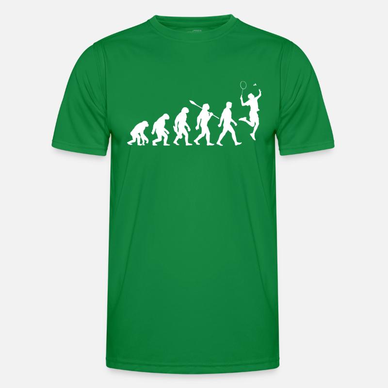 Evolution - Badminton - Sport Männer Funktions-T-Shirt