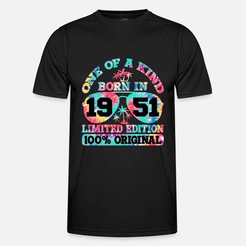 Unique Born 1951 Limited Edition Men's Functional T-Shirt