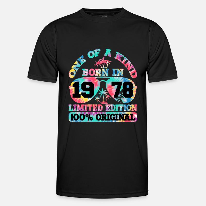 Unique Born 1978 Limited Edition Men's Functional T-Shirt