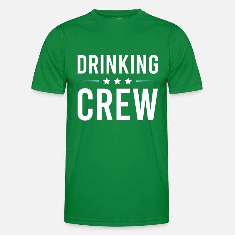 Drinking Crew Männer Funktions-T-Shirt