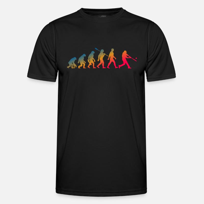 Evolution Baseball Batter - Men's Functional T-Shirt - black