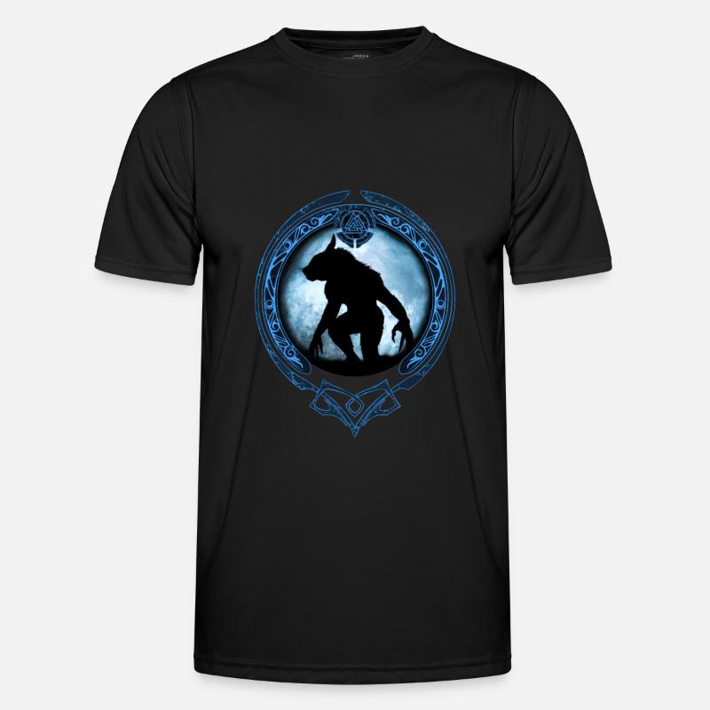 Fenris Werwolf Männer Funktions-T-Shirt