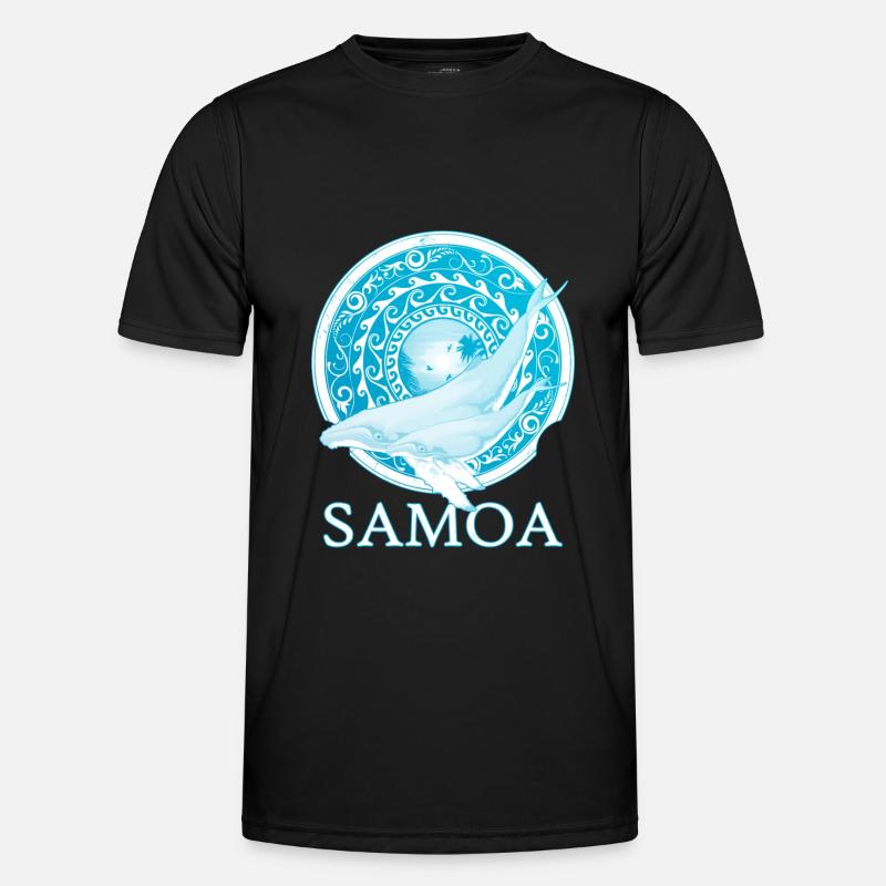 Humpbacks - Men's Functional T-Shirt - black