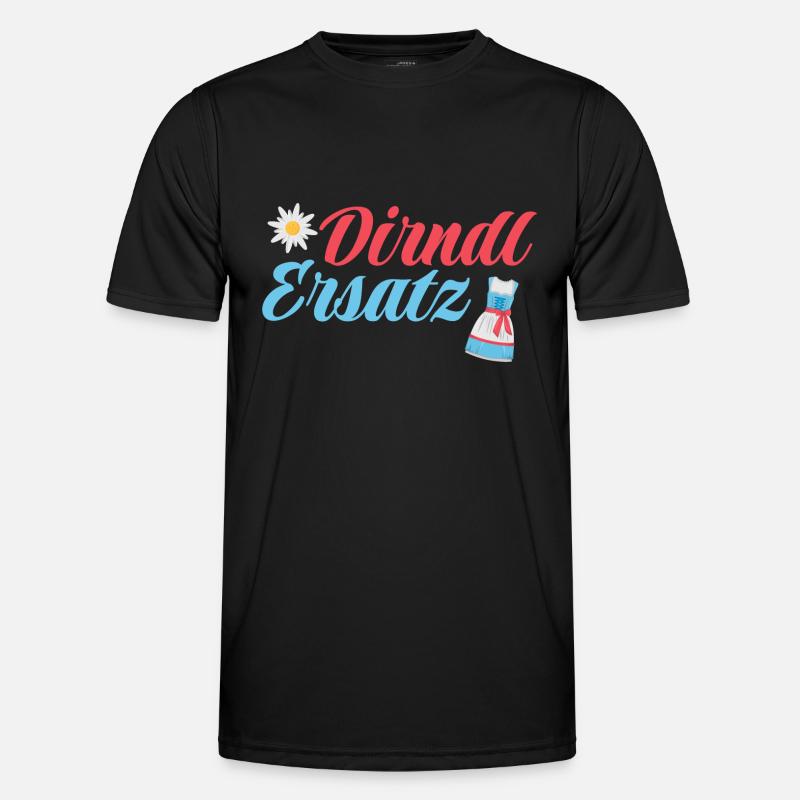Dirndl Ersatz Männer Funktions-T-Shirt