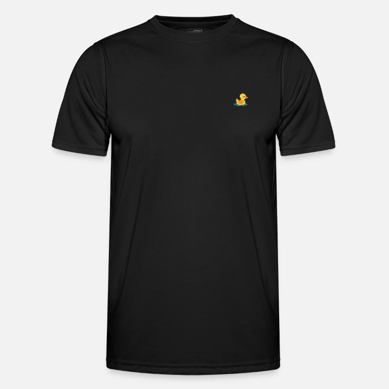 Rubber duck - Men's Functional T-Shirt - black