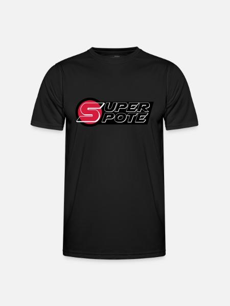 super_pote_ok - T-shirt sport Homme - noir