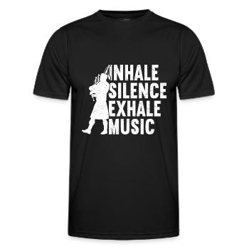 Cornemuse Cornemuse Cornemuse - T-shirt sport Homme - noir - Devant - AI Model Male 178 dark (178cm)
