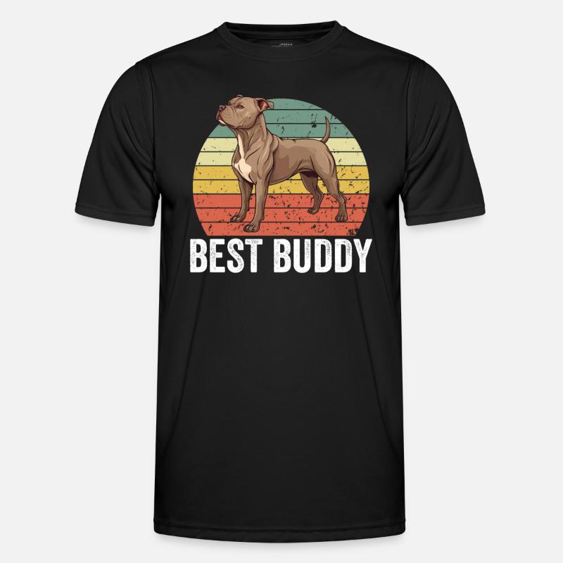 Best Buddy Pitbull - Conception de chien T-shirt sport Homme
