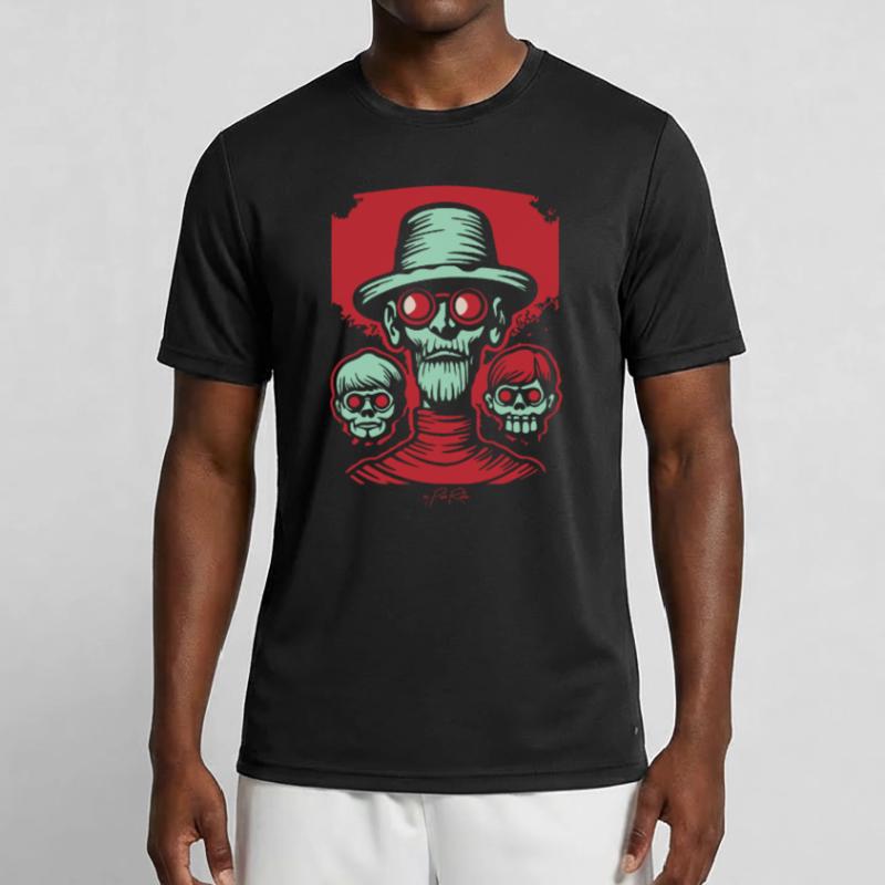 Horror Stripping Puller: The Zombie Master Men's Functional T-Shirt