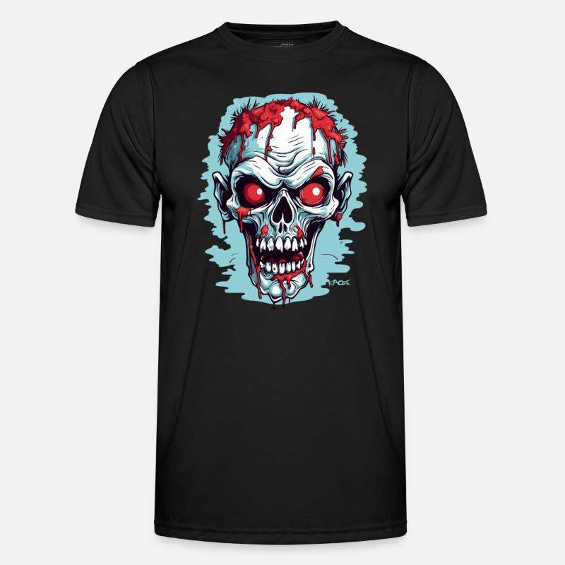 Another zombie skull Men's Functional T-Shirt