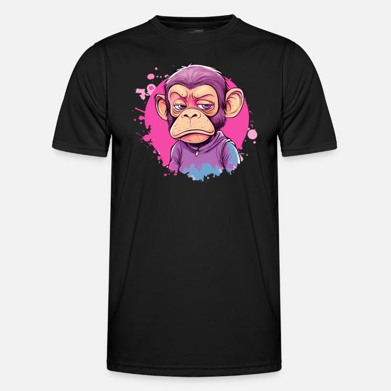 Grumpy Monkey Street Style Men's Functional T-Shirt