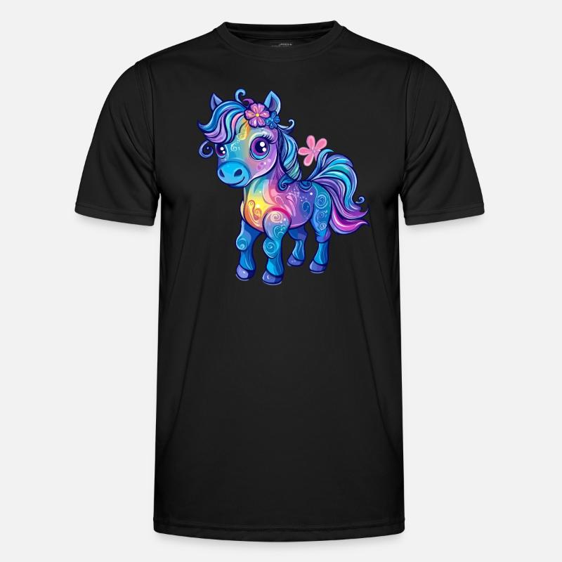 Rainbow bangs Men's Functional T-Shirt