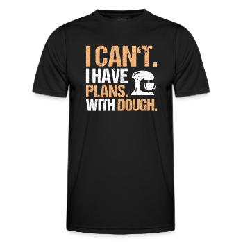 Boulanger Boulanger Boulanger Boulangerie Boulangerie Boulangerie - T-shirt sport Homme - noir - Devant - AI Model Male 178 dark (178cm)