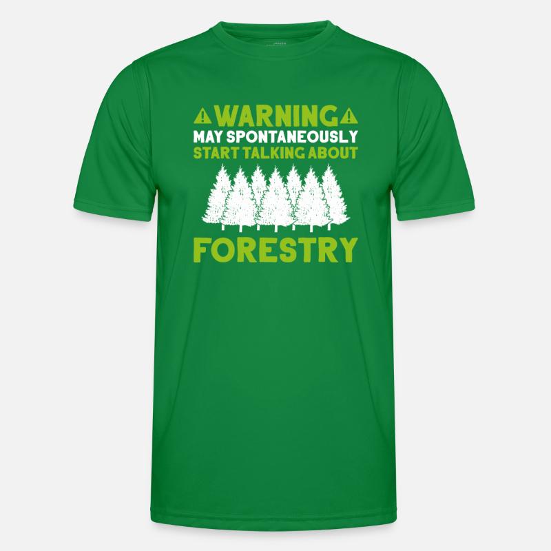 Forestier Forestier Forestier Forestier Ouvrier forestier Forêt T-shirt sport Homme