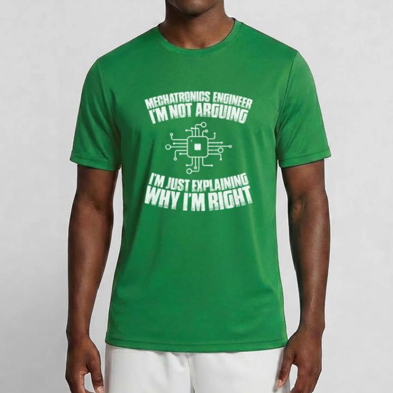 Mechatronics Technician Mechatronics Engineer Men's Functional T-Shirt