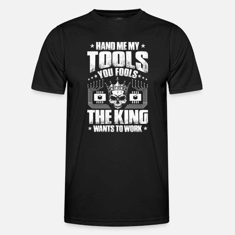 Mechatroniker Mechatronik Mechatronics Engineer - Männer Funktions-T-Shirt - Schwarz