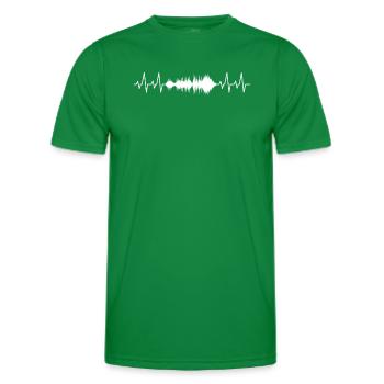 Veranstaltungstechniker Event Technician - Men's Functional T-Shirt - kelly green - Front - AI Model Male 178 dark (178cm)