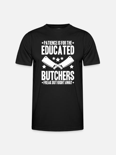 Boucher boucher boucher - T-shirt sport Homme - noir