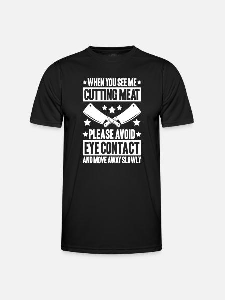 Boucher boucher boucher - T-shirt sport Homme - noir