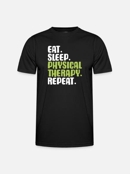 Physiotherapy Physiotherapist Physical Therapist - Men's Functional T-Shirt - black