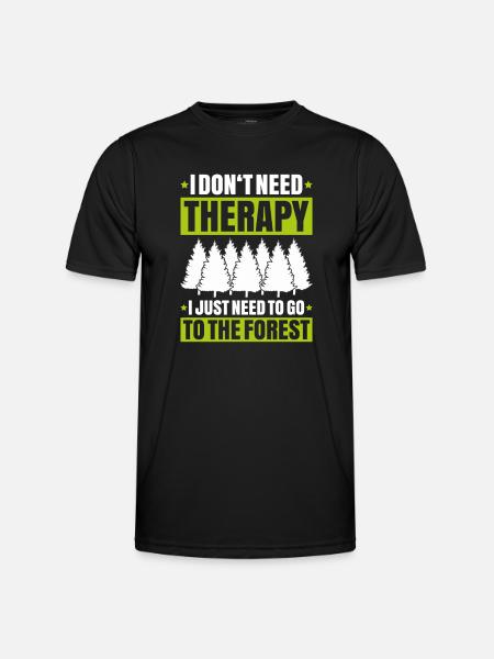 Forester Forestry Forester Forest workers Forest - Men's Functional T-Shirt - black