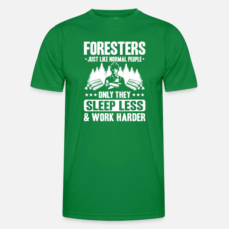 Forestier Forestier Forestier Travailleurs forestiers Forêt T-shirt sport Homme