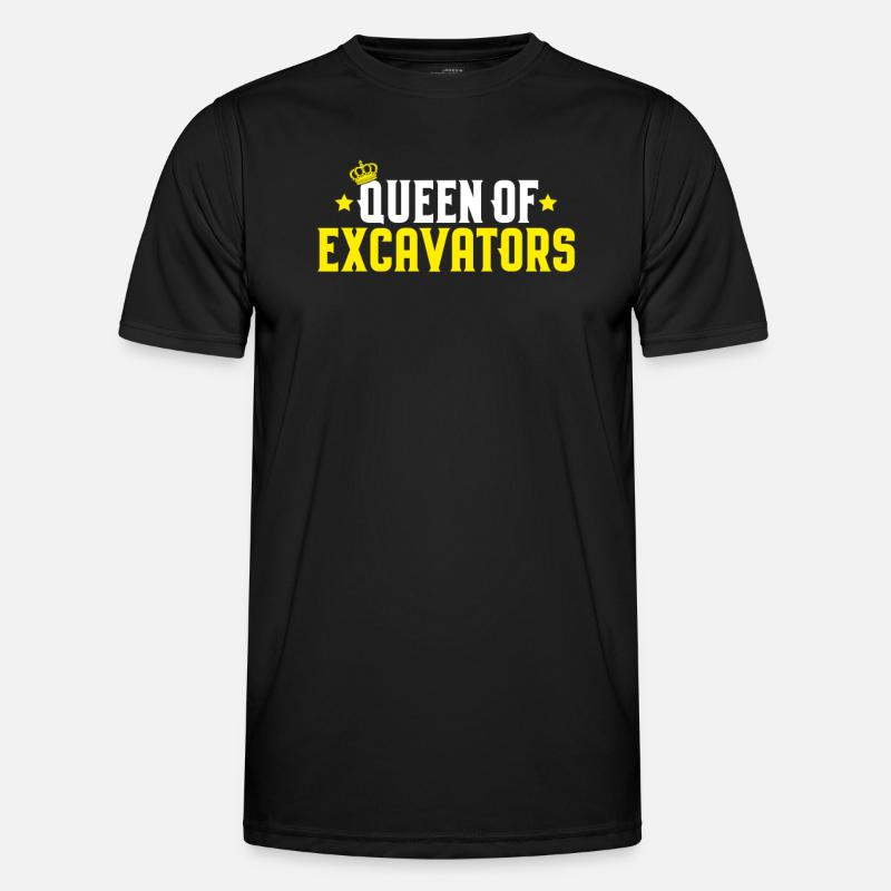 Excavator Driver Excavator Operator Heavy Equipment Operator - Men's Functional T-Shirt - black