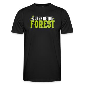 Forester Forestry Forester Forest workers Forest - Men's Functional T-Shirt - black - Front - AI Model Male 178 dark (178cm)