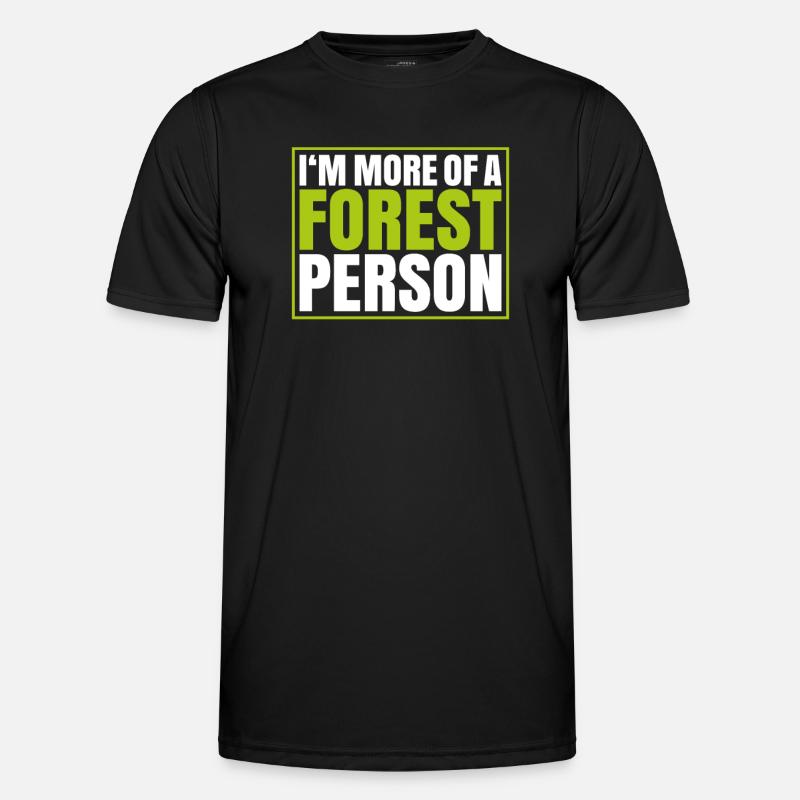 Forester Forestry Forester Forest workers Forest - Men's Functional T-Shirt - black