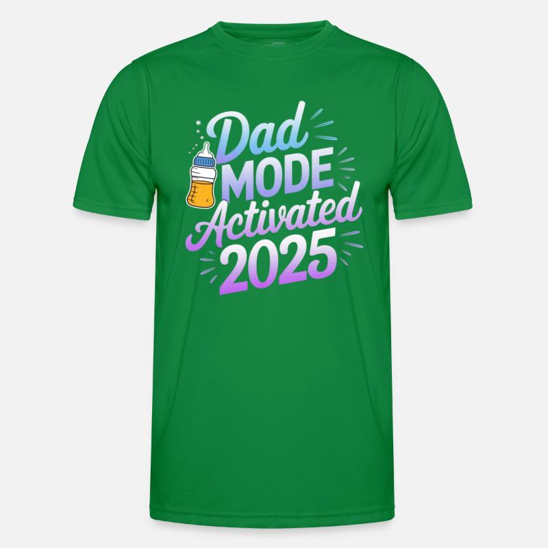 Dad Mode Activated 2025 Männer Funktions-T-Shirt
